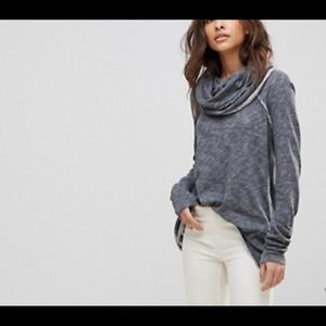 Free People Beach Cocoon Cowl Pullover